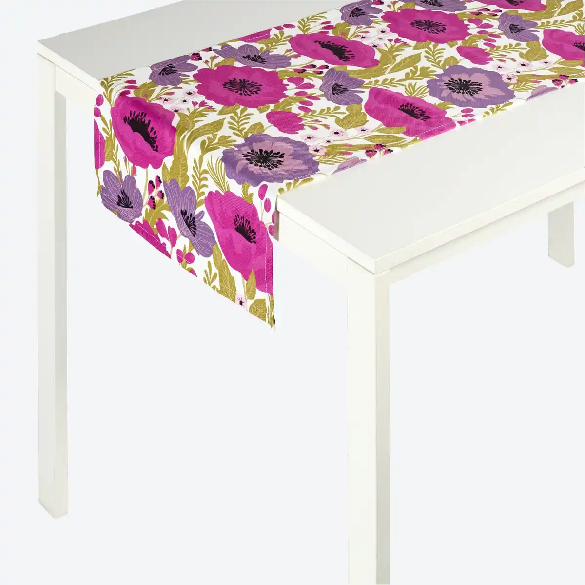 Bild 1 von Tischläufer mit Blumendruck, ca. 40x140 cm