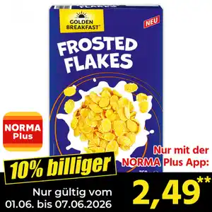 Golden Breakfast Frosted Flakes