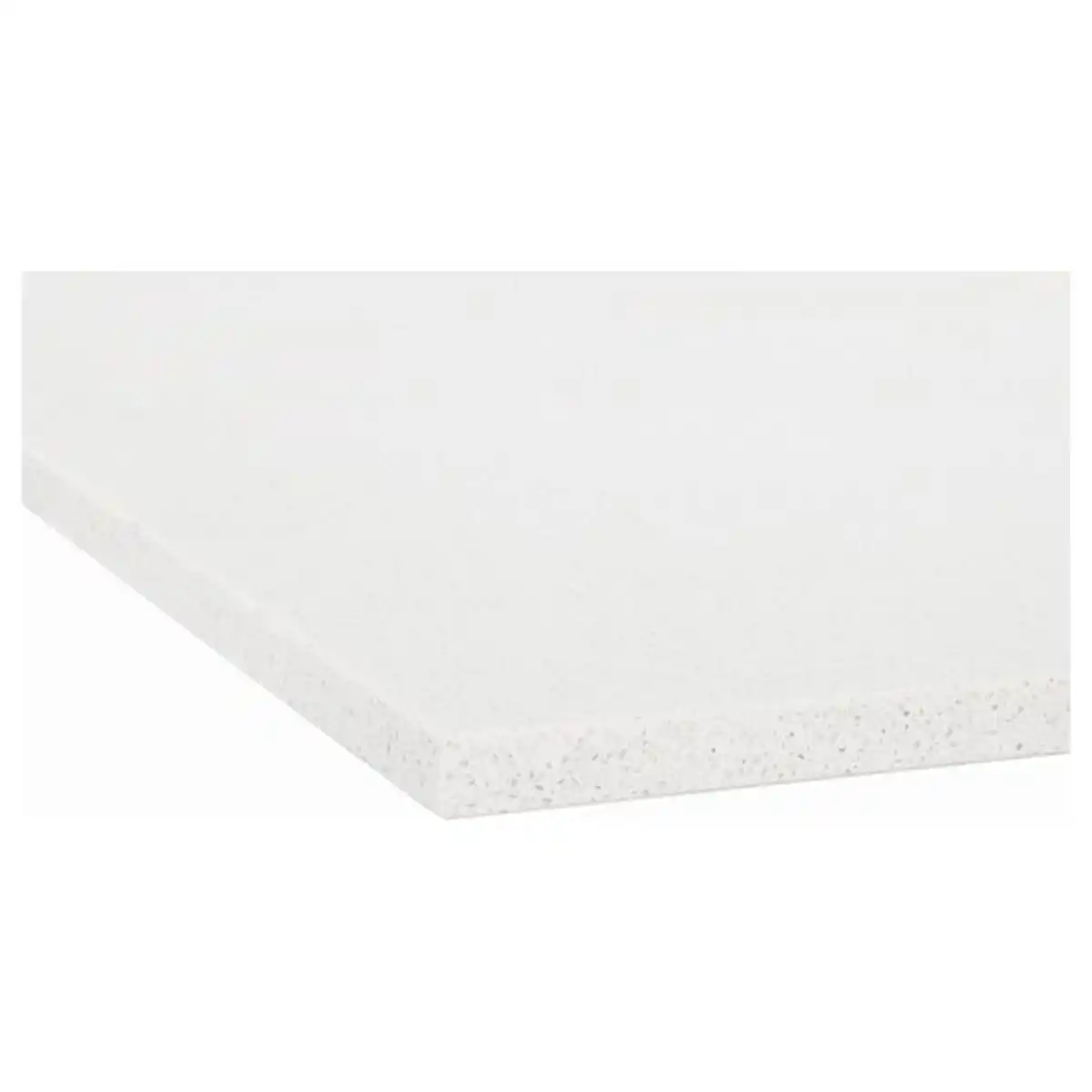 Bild 2 von KASKER Maßarbeitsplatte, weiß Quarzmuster/Quarzkomposit, 1 m²x2.0 cm