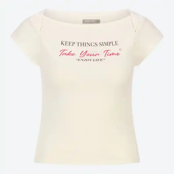 Bild 2 von Damen-T-Shirt mit Frontaufdruck
