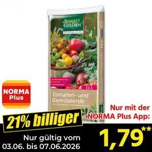 Finest Garden Tomaten- und Gemüseerde