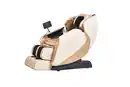 Bild 1 von Elektrischer Massagesessel mit Kopfstütze, ca. 140 x 74 x 101 cm - Creme/Roségold