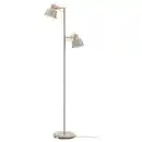 Bild 1 von SJÖMAKT Standleuchte mit 2er-Spot, beige/Esche