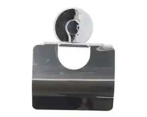 novooo WC-Papierrollenhalter chrom selbsthaftend