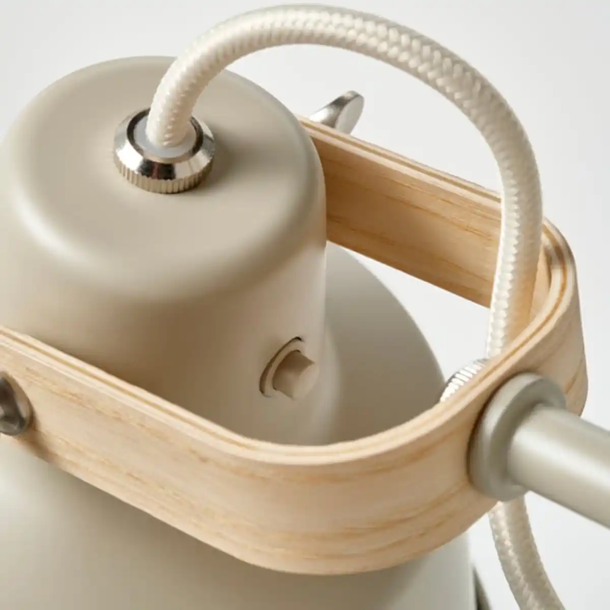 Bild 2 von SJÖMAKT Standleuchte mit 2er-Spot, beige/Esche