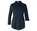 Bild 1 von Piqué-Jerseybluse, dunkelblau