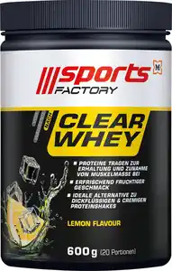 SPORTS FACTORY Clear Whey Lemon, 600 g