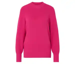 Feinstrickpullover, fuchsia