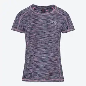 Damen-Funktions-T-Shirt im Space-Dye-Design
