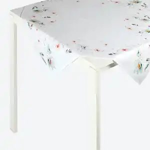 Mitteldecke mit Druck, ca. 80x80 cm