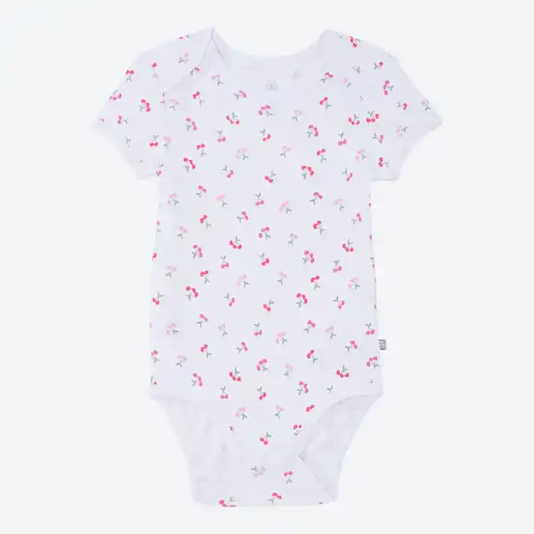 Bild 3 von Baby-Mädchen-Body mit Kirsch-Muster