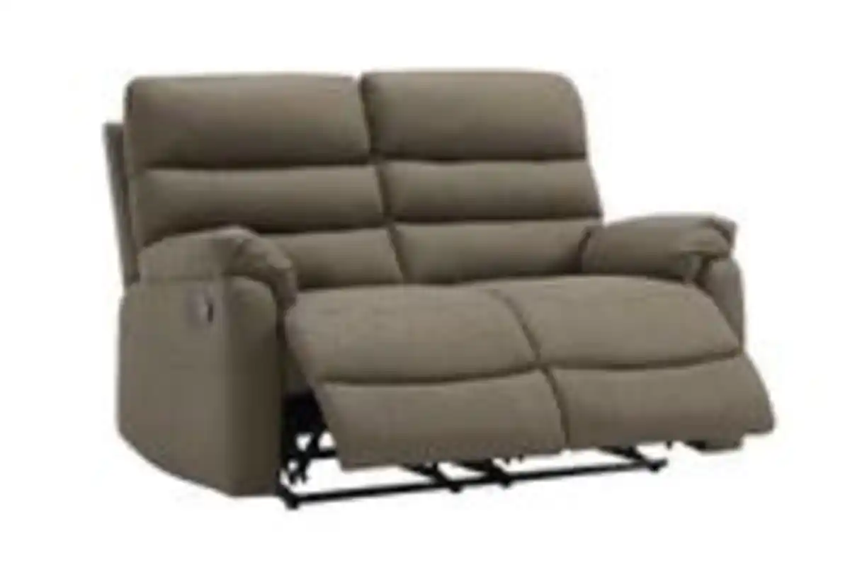 Bild 2 von 3tlg. Couchgarnitur gepolstert - Braun
