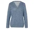 Bild 1 von Bedrucktes Blusenshirt, dunkelblau-blau-weiß