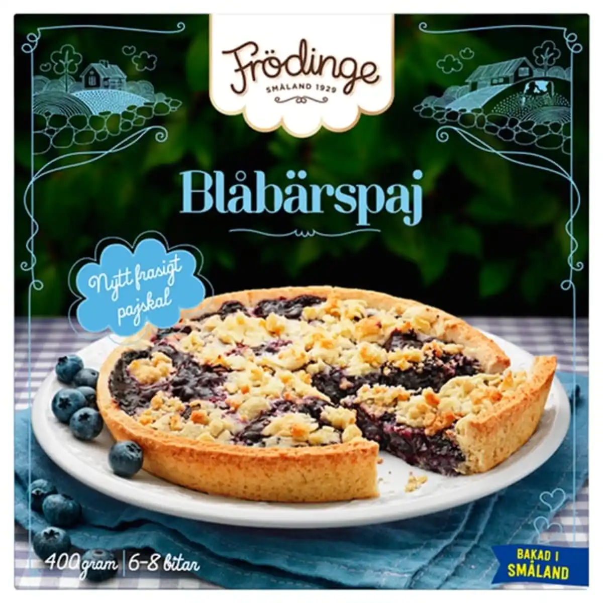 Bild 2 von FRÖDINGE Blaubeerstreusel, gefroren, 400 g