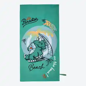 Strandtuch mit Elastikband, ca. 80x160 cm