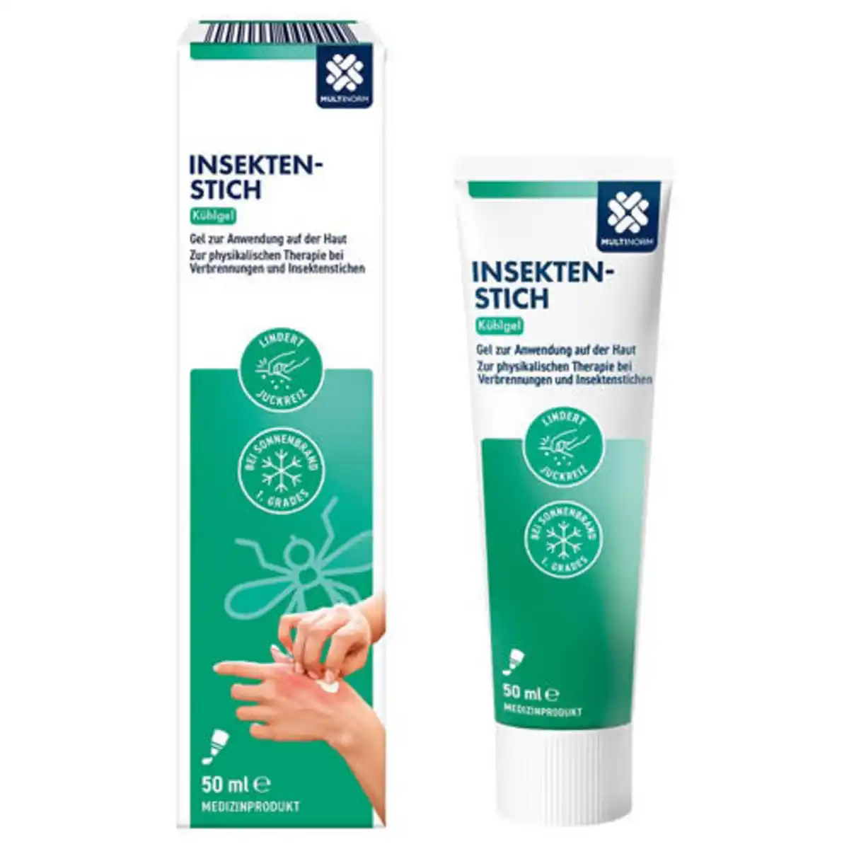Bild 1 von MULTINORM Insektenstich-Pflege, Kühlgel 50 ml