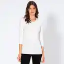 Bild 1 von Damen-Langarmshirt mit Rundhalsausschnitt