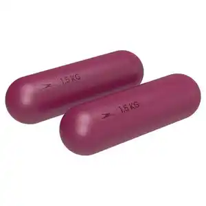 CRANE Pilates-Gewichte, Gewichtsstangen 2er Set, Berry