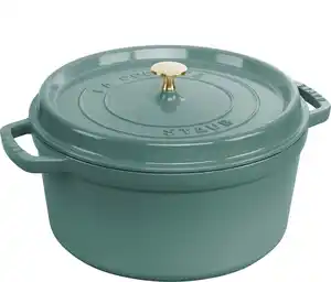 STAUB »Cocotte 28«, eukalyptusgrün, ca. 6,7 l