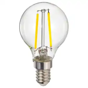 LUNNOM LED-Leuchtmittel E14 260 lm, dimmbar/rund Klarglas, 45 mm