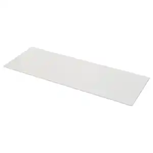 KASKER Maßarbeitsplatte, weiß Quarzmuster/Quarzkomposit, 1 m²x2.0 cm