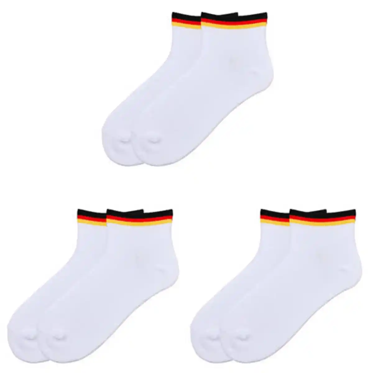 Bild 1 von CRANE Damen oder Herren Socken, Sneaker 3er-Pack, 35/38
