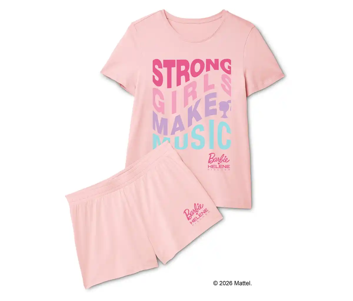 Bild 1 von Barbie loves Helene Fischer Shorty-Pyjama-Set