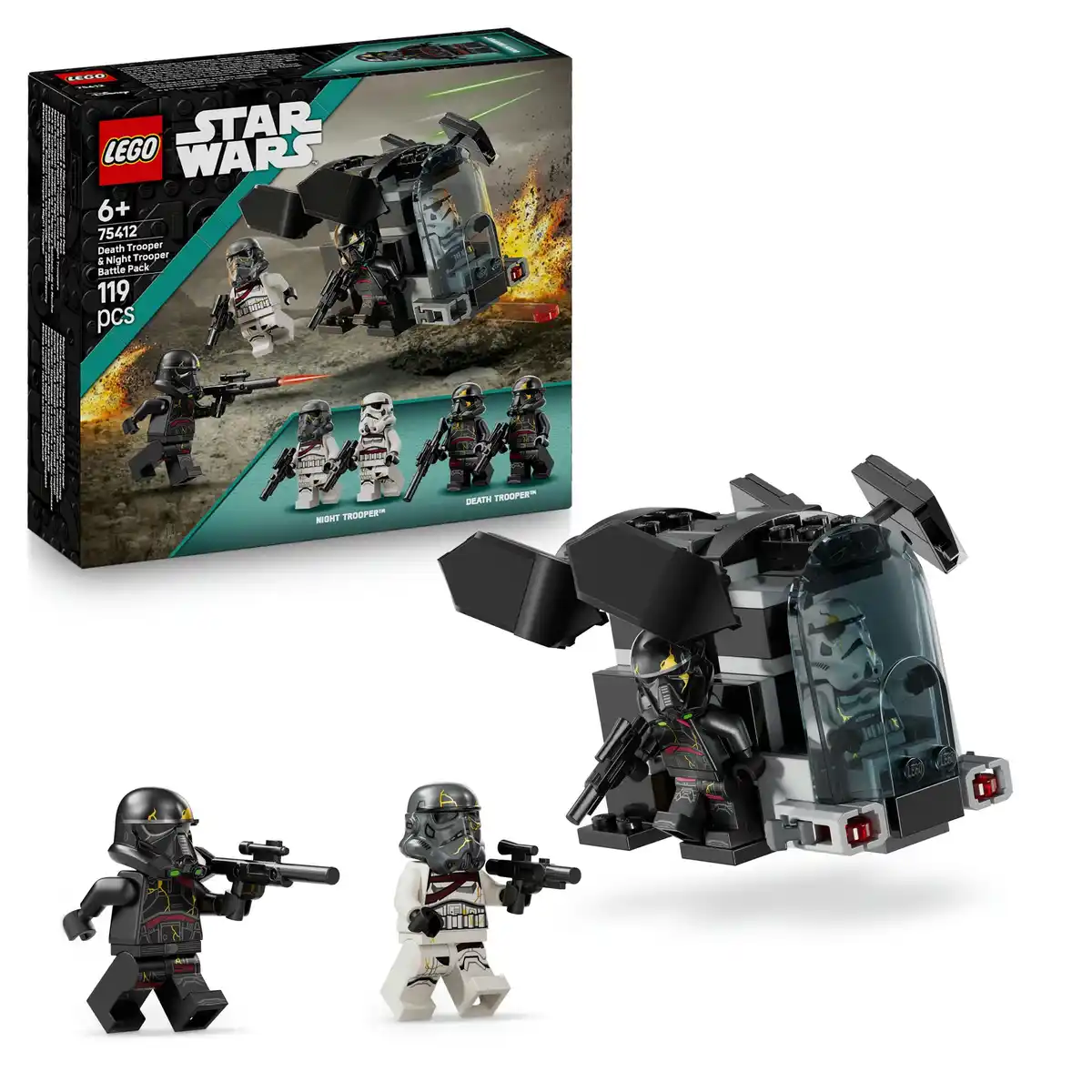 Bild 1 von LEGO Star Wars 75412 Todestruppler & Nachttruppler Battle Pack, 1 Stk
