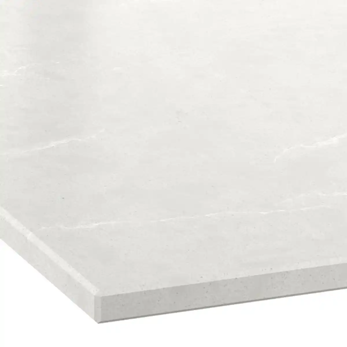 Bild 2 von KASKER Maßarbeitsplatte, hellgrau/beige marmoriert/Quarzkomposit, 1 m²x2.0 cm