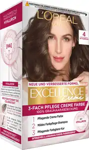 L'Oréal Excellence Creme Coloration, 0 Mittelbraun