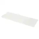 Bild 1 von KASKER Maßarbeitsplatte, weiß marmoriert/Quarzkomposit, 1 m²x2.0 cm