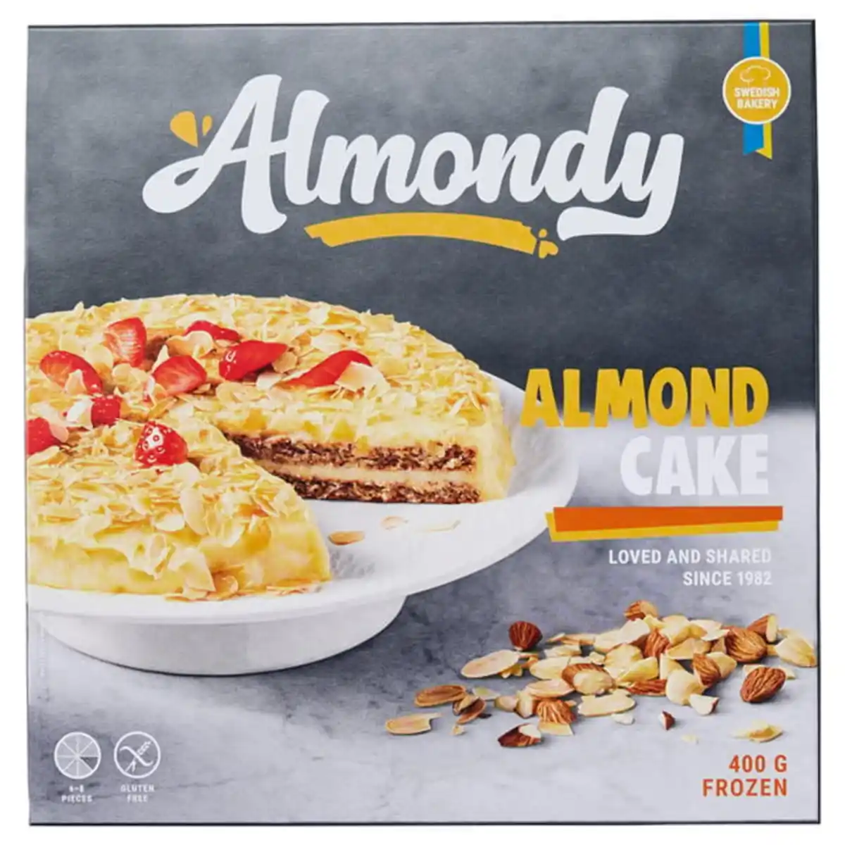 Bild 1 von ALMONDY Mandeltorte gefr, 400 g