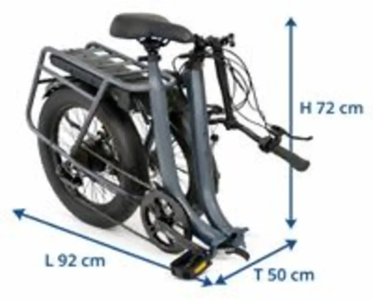 Bild 4 von LLobe 20" Falt Fat E-Bike Terrain grau