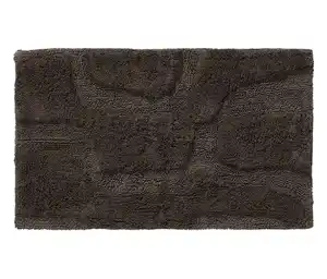 benuta Badematte »Nehir«, grau, 50 x 80 cm