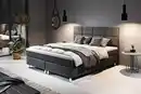 Bild 3 von Boxspringbett ROTTERDAM PLUS mit Taschenfederkernmatratze, ca. 180 x 200 cm – Anthrazit