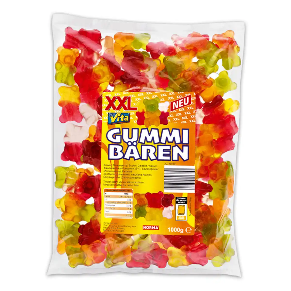 Bild 1 von Bona Vita Fruchtgummi XXL