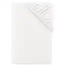Bild 1 von NOVITESSE Jersey-Boxspringbett-Spannbetttuch Doppelbett, Weiß