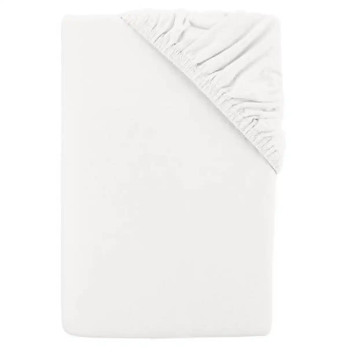 Bild 1 von NOVITESSE Jersey-Boxspringbett-Spannbetttuch Doppelbett, Weiß