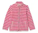 Bild 1 von Kinder-Fleecejacke, rosa gestreift