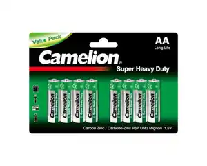 Camelion AA/R6 Batterie Super Heavy Duty 1,5V, 8 Stück