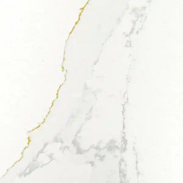 Bild 3 von KASKER Maßarbeitsplatte, weiß/graubeige marmoriert/Quarzkomposit, 1 m²x2.0 cm