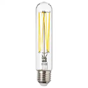 LUNNOM LED-Leuchtmittel E27 250 lm, dimmbar/röhrenförmig Klarglas, 30 mm