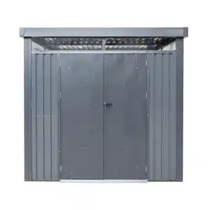 Metall-Gerätehaus "Rioja" mit Doppeltür, ca. 230 x 166 x 222 cm - Anthrazit