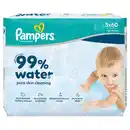 Bild 1 von Pampers 99% Water Feuchttücher, 180 Stk