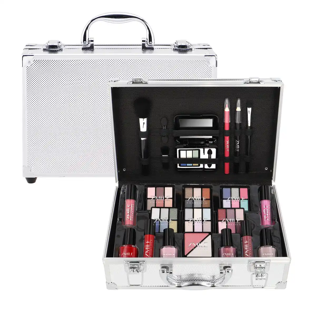 Bild 1 von ZMILE COSMETICS Kosmetik-Koffer silber, 1 Stk