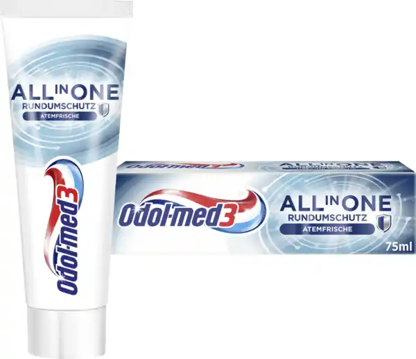 Bild 3 von Odol med3 All in One Rundumschutz Atemfrische Zahncreme, 75 ml
