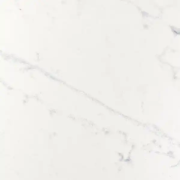 Bild 3 von KASKER Maßarbeitsplatte, weiß/hellgrau marmoriert/Quarzkomposit, 1 m²x2.0 cm