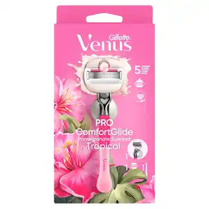 Gillette Venus Rasierer Pro Comfortglide Tropical, 1 Stk