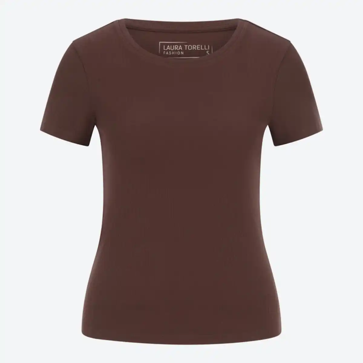 Bild 2 von Damen-T-Shirt in geripptem Design