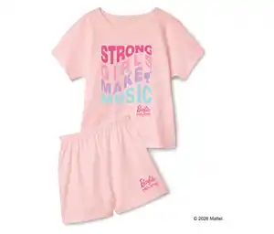 Barbie loves Helene Fischer Kinder-Pyjama, kurz